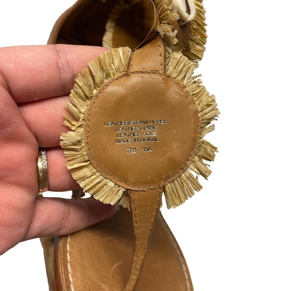 ⭐️Tory Burch T Strap Ankle Shells Sandals⭐️ - Picture 7 of 9